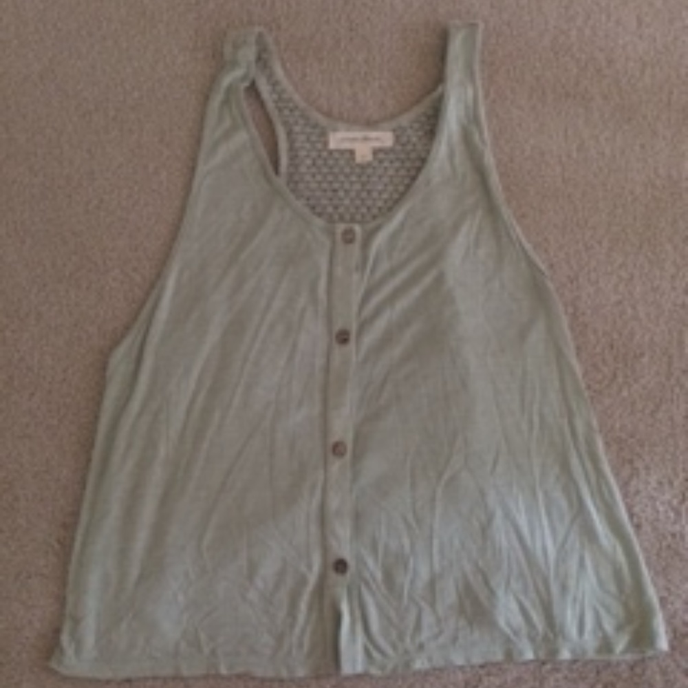 Embroidered Tank Top